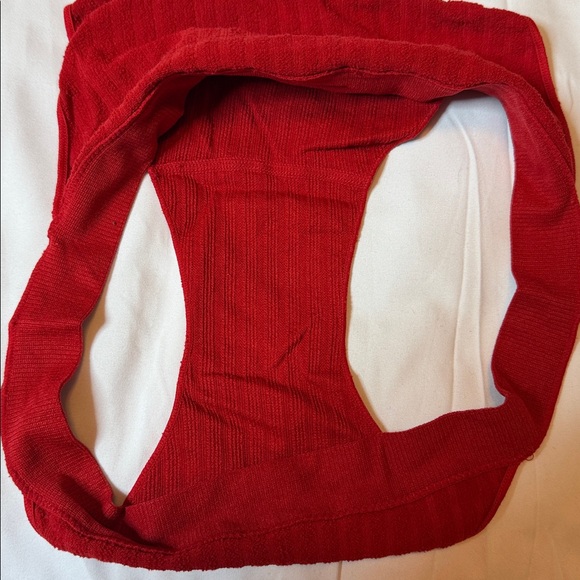 Colsie NWOT Red Ribbed Loungewear Set - Picture 4 of 4